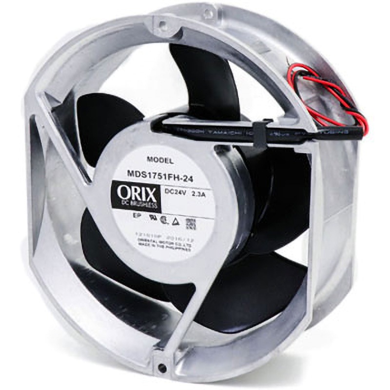 MDS1751FH-24 DCプロペラファン MDSシリーズ オリエンタルモーター DC24V スタンダード 取付角寸法Φ172mm厚さ51mm  MDS1751FH-24