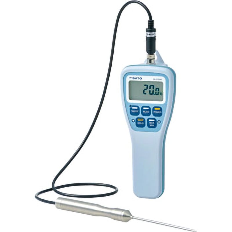 SK-270WP   【JCSS校正証明書付】 防水型デジタル温度計 佐藤計量器製作所 測定範囲-40.0～250.0℃ 付き