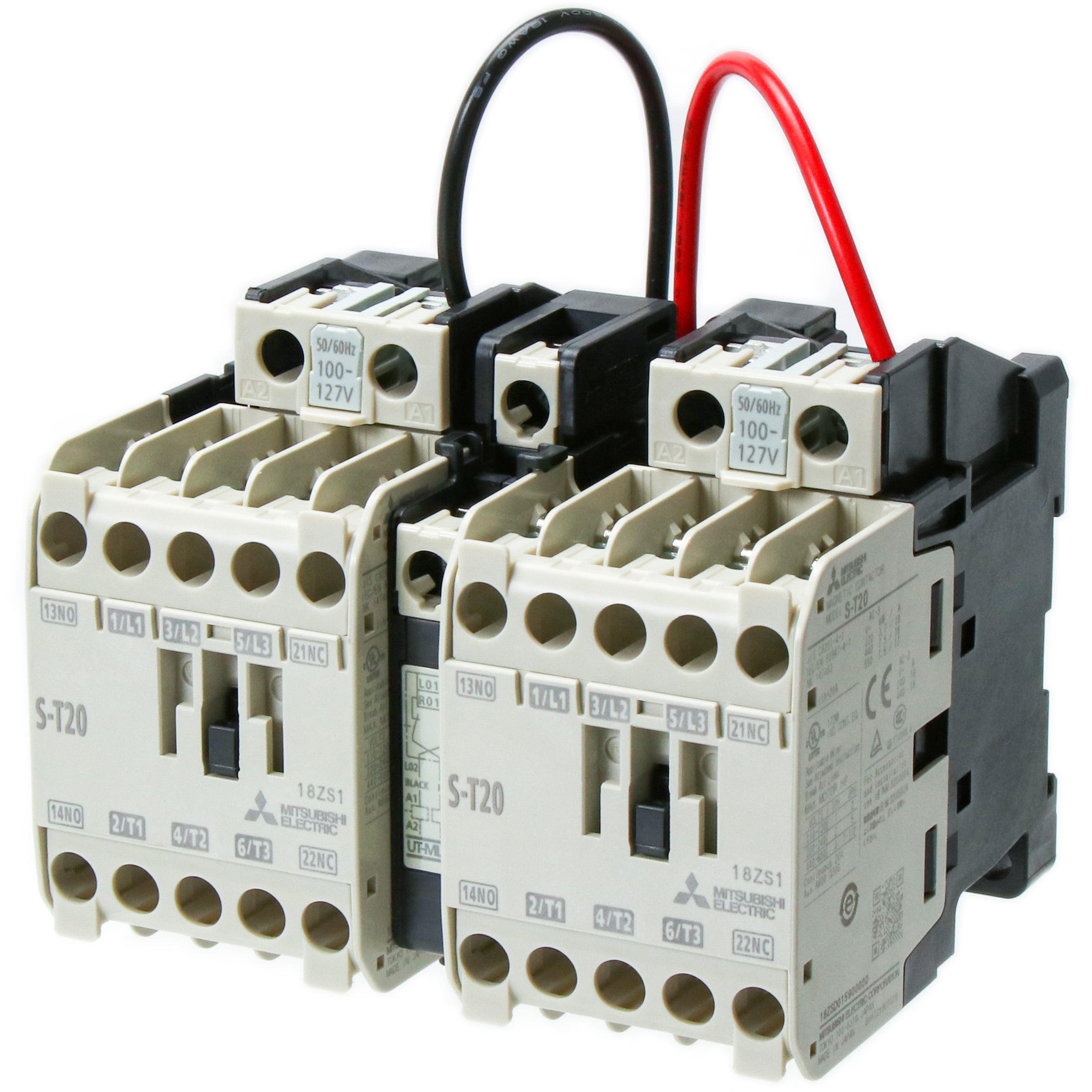 S-2×T20 AC100V 電磁接触器 交流操作形 (可逆) S-2×Tシリーズ 1台 三菱 