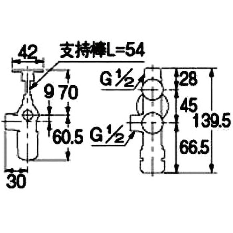 783-561-13R キッチンヘッダー 1個 カクダイ 【通販モノタロウ】