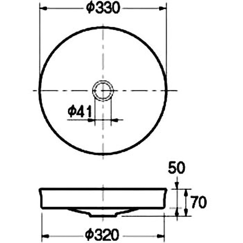 493-097-GR 丸型手洗器(翆) 1個 カクダイ 【通販モノタロウ】