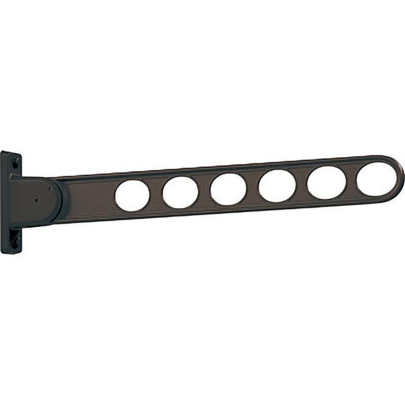 RK-65-DB 窓枠用物干金物 ホスクリーン GIKEN(川口技研) 壁付型 ダーク