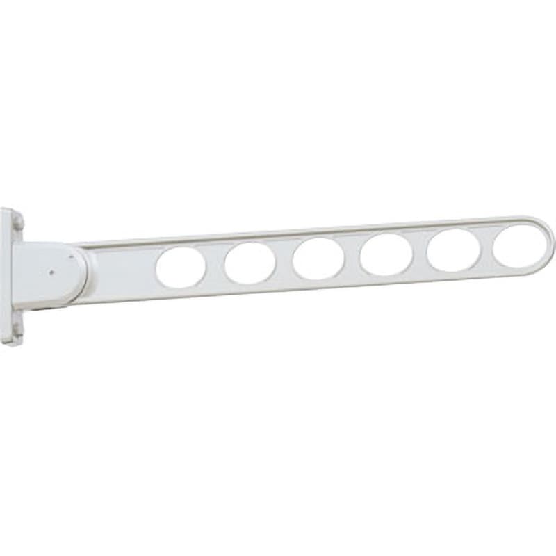 RK-65-PW 窓枠用物干金物 ホスクリーン GIKEN(川口技研) 壁付型 ピュア