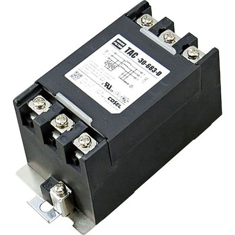 TAC-30-683-D ノイズフィルターTACシリーズ コーセル 定格電流30A TAC