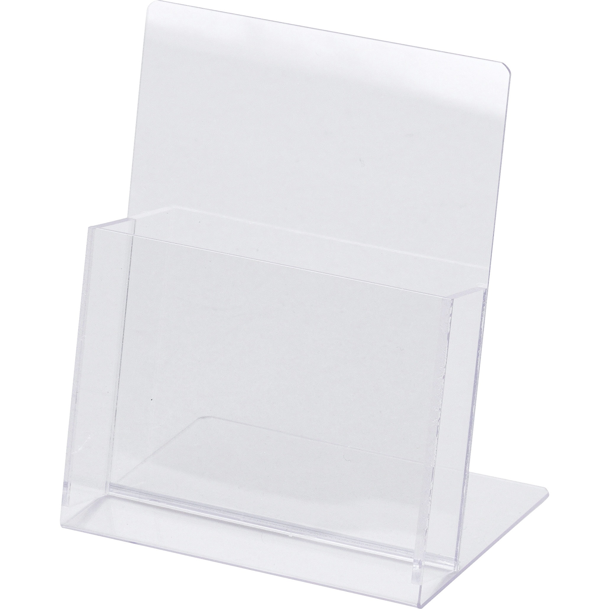 51695-1X PET注文カードホルダー 友屋 スタンド斜タイプ 1個 51695-1X