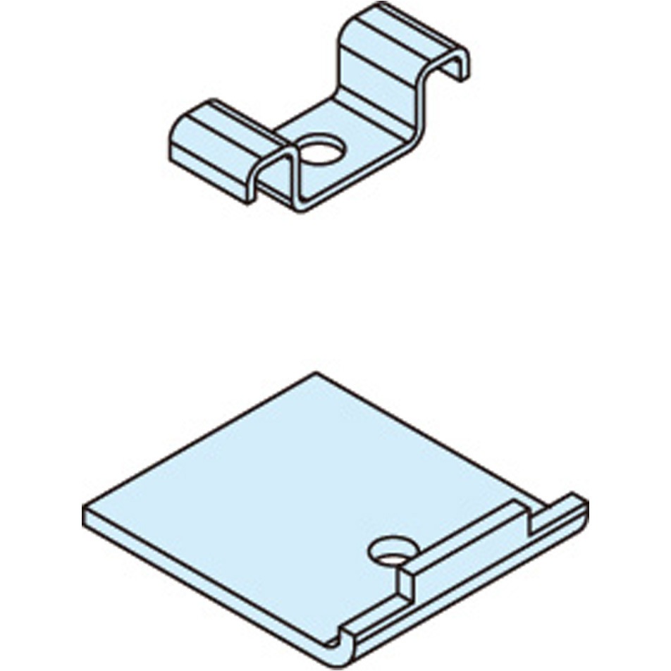 F40SC FRPグレーチング用取付金具 中部コーポレーション F40SC FRPグレーチング用取付金具 中部コーポレーション