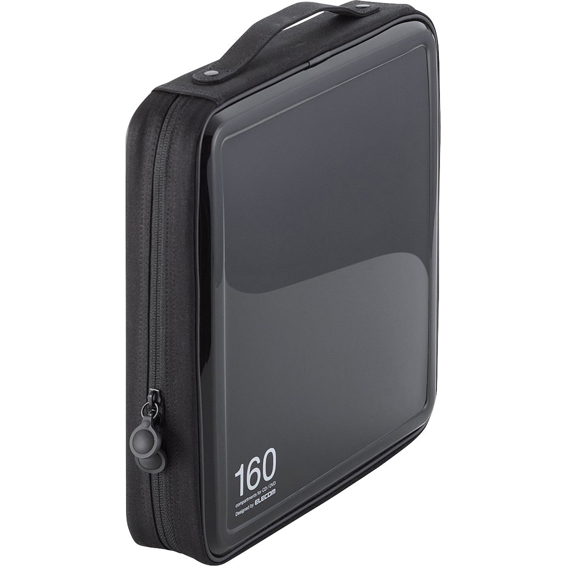 (未使用･未開封品)　エレコム CD/DVDケース/セミハード/ファスナー付/96枚入/ブラック v1yptgt CCD-H160BK CD/DVDケース セミハード ファスナー付 24/52/96/160