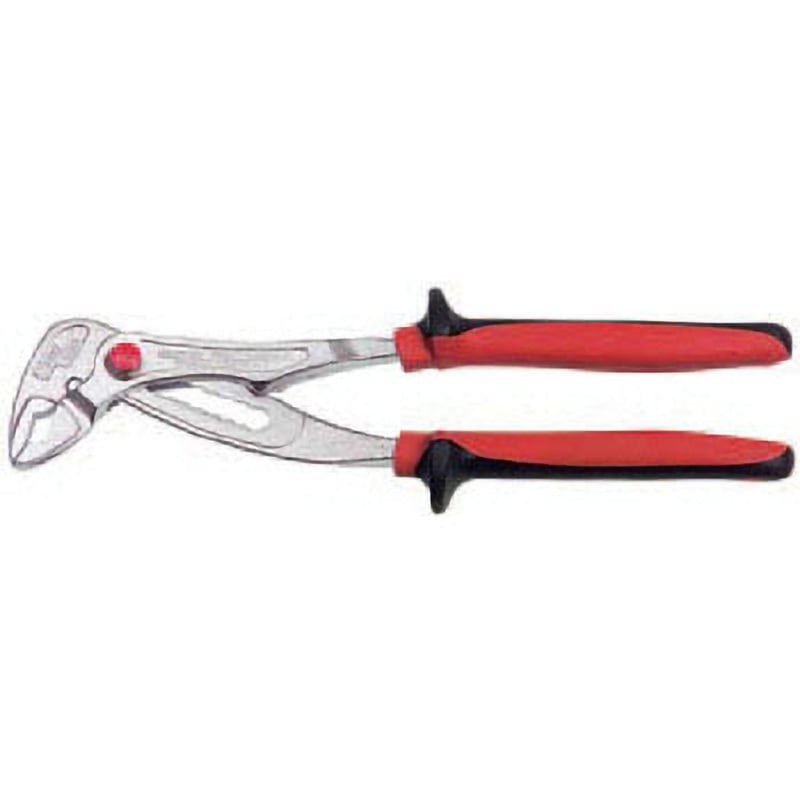 Z2205B250 プッシュボタン式ウォーターポンププライヤー(プロ)250 1丁 Wiha(ビーハ/ノガ) 【通販モノタロウ】