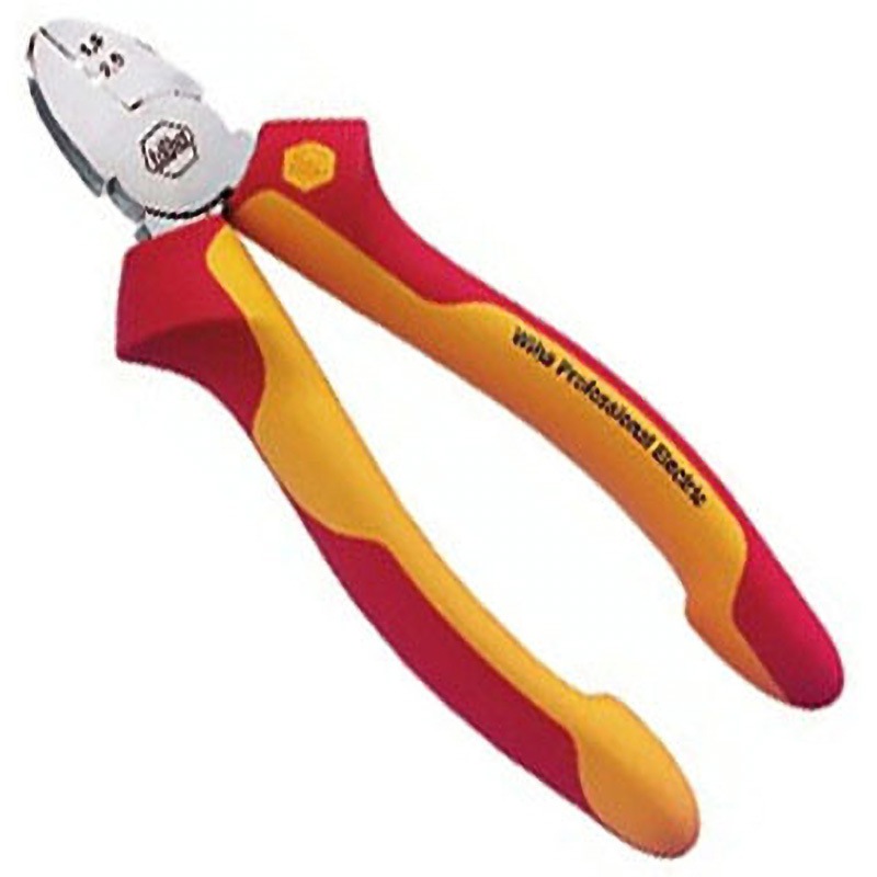 Z1406VB160 ワイヤーストリッパー付絶縁電工ニッパー(プロ)160mm 1丁 Wiha(ビーハ/ノガ) 【通販モノタロウ】