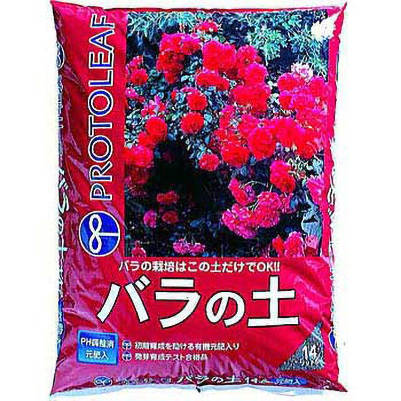 送料無料】プロトリーフ バラの土 14L ×4袋 ケース販売 | 農薬