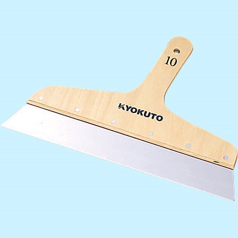 12-2492 高級ステン地ベラ(1.2mm厚) KLASS(クラス/旧:極東産機) 10寸