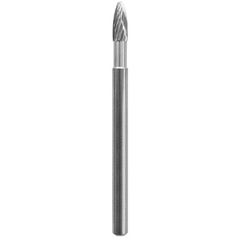 D06-90L 超硬ロータリーカッター オナーロイ オール超硬製 軸径6mm  D06-90L