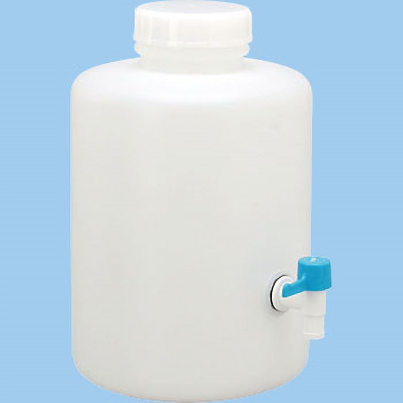 103903 レバーコック付瓶 NIKKO(ニッコーハンセン) 5L 石灰水採水