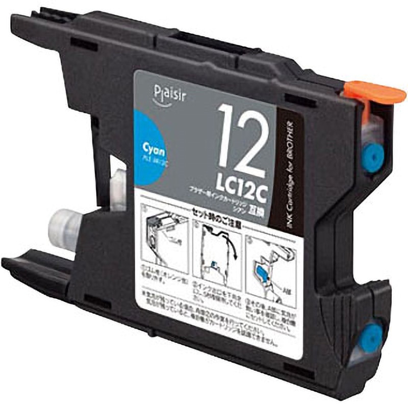 PLE-BR12C 互換インクカートリッジ ブラザー対応 LC12 プレジール 