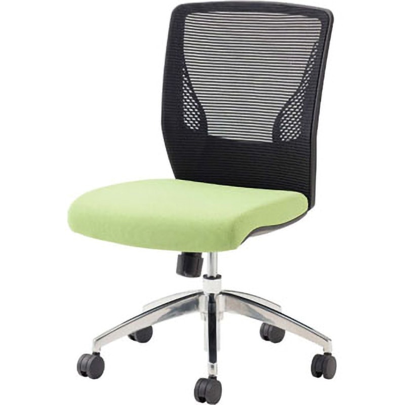 ​【即購入可】オカムラ ビラージュ VCM1 オフィスチェア 肘無 グリーン オカムラ VCM1オフィスチェア