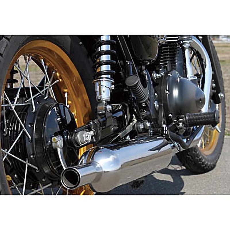 カワサキ.W８００マフラー、アールズ・ギア，ワイバンクラシック（極上） WK20-02CT ワイバンクラシック W800 クラシカルタイプ 1個 アールズ