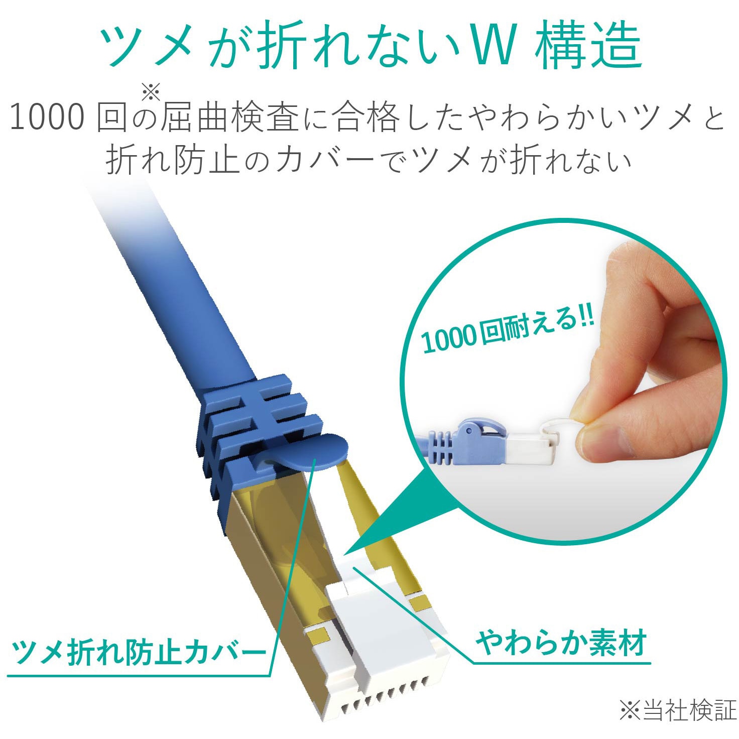 注目ブランド エレコム ツメの折れないLANケーブル LD-TWST/BM200(l-4953103847910) - その他 - hlt.no