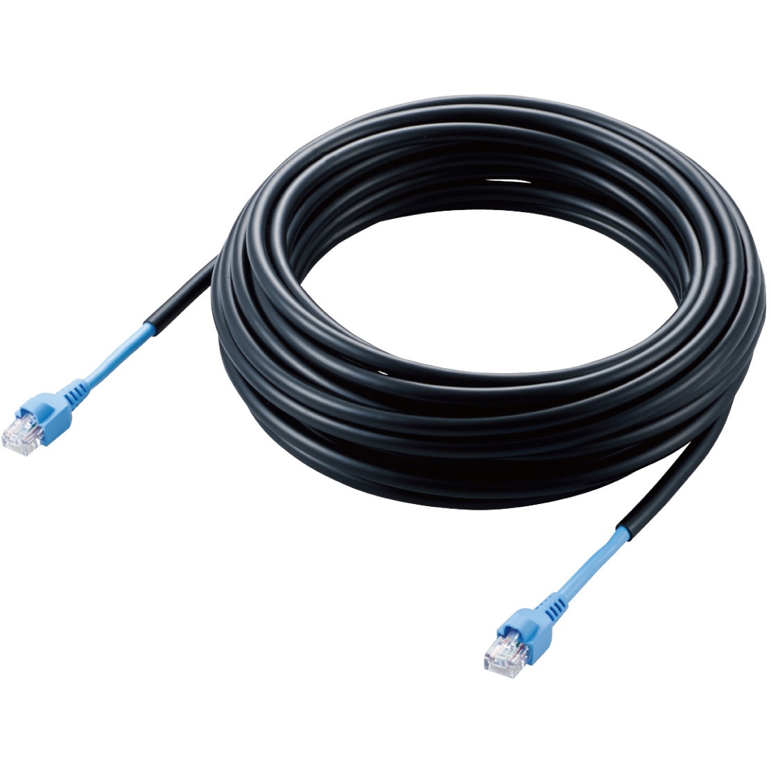 LD-VAPFR/BK30 LANケーブル CAT5E 屋外対応 スタンダード 単線 爪折れ