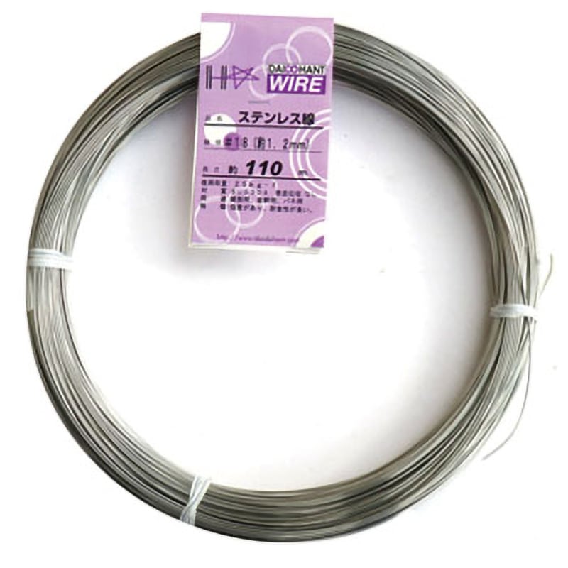 57211 ステンレス線 ダイドーハント(旧:大同製鋲所) 太さ1.2mm長さ110m