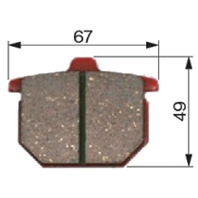 79778 ブレーキパッド(赤パッド) DAYTONA(デイトナ) 主な適合