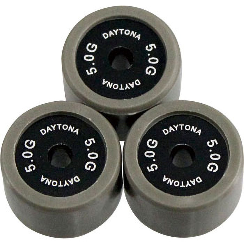 90489 DWRウエイトローラー DAYTONA(デイトナ) 外径17mm 1セット(3個