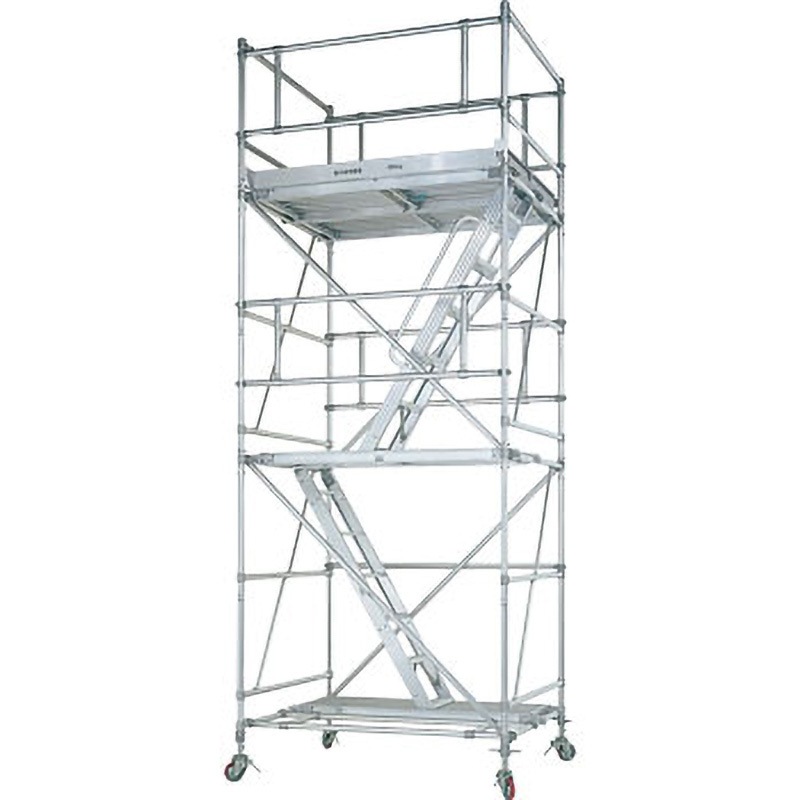 ピカ パイプ足場セット PSW-15018-4BA ピカ パイプ製足場PSW 1段セット ベース付き: 他:PSW-15018-1AB|ホーム