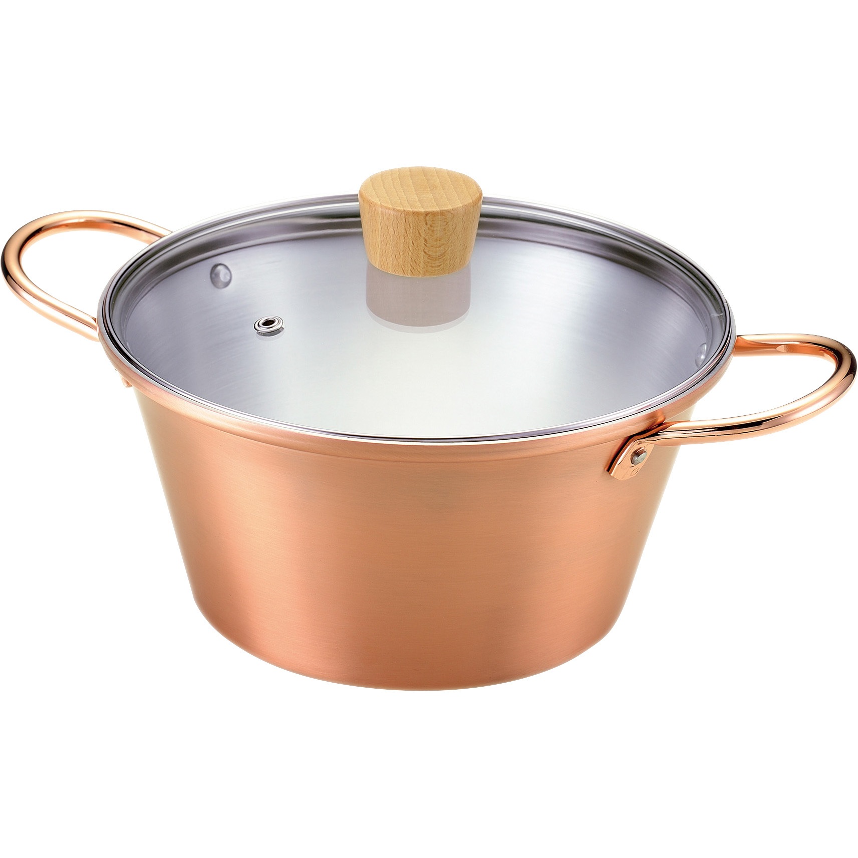 ことこと銅の煮込み鍋 20cm 田辺金具 容量1.8(適正)L 寸法306×150mm 12,395円