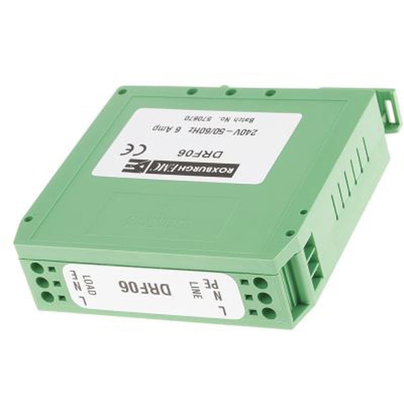 DRF06 Roxburgh EMC RFIフィルタ 単相 6A DINレール 1μF 1.4 mH 1.46 mA 0.68W 19mΩ Roxburgh EMC 1個 DRF06 10,205円