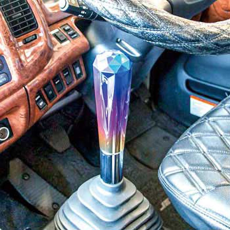 ジェットイノウエ ダイヤカット泡入りシフトノブ グラデーション 50mmφ 200mm 口径：10×1.25 561664 メーカー直送 ジェットイノウエ ダイヤカットシフトノブ