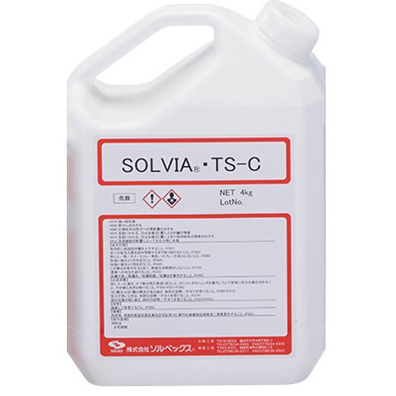 TA903TC-4 洗浄剤(SOLVIA TS-C) 1缶(4kg) イチネンTASCO 【通販