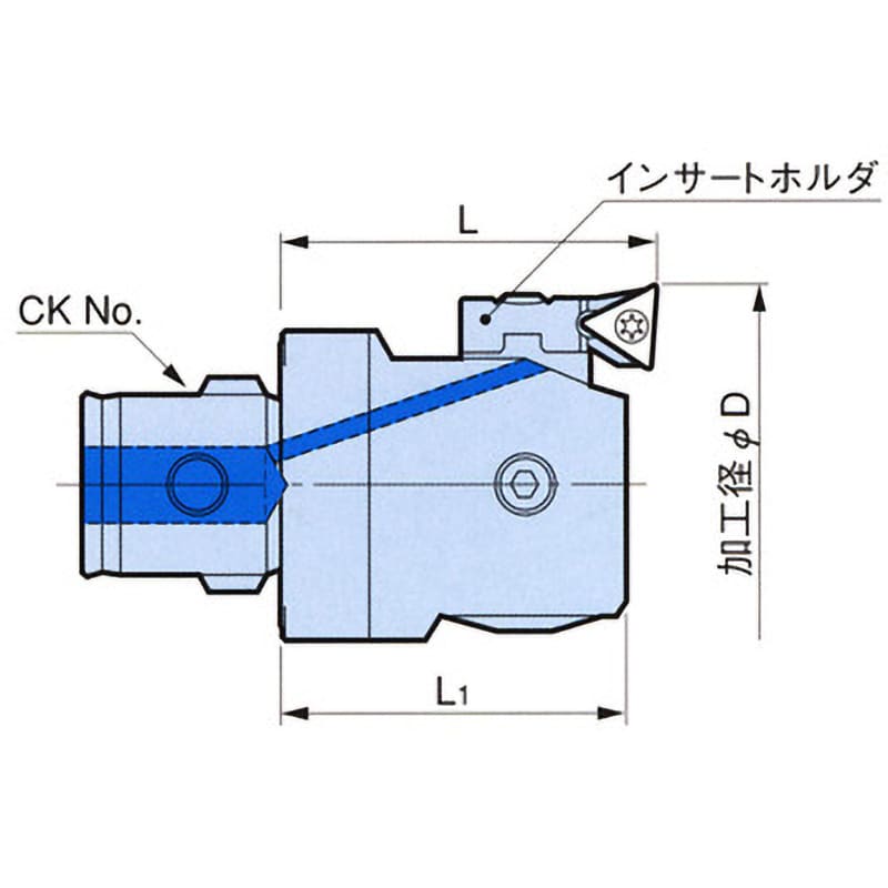 EWN53-95CKB5 EWNボーリングヘッド CKボーリングシステム 1個 BIG DAISHOWA 【通販モノタロウ】