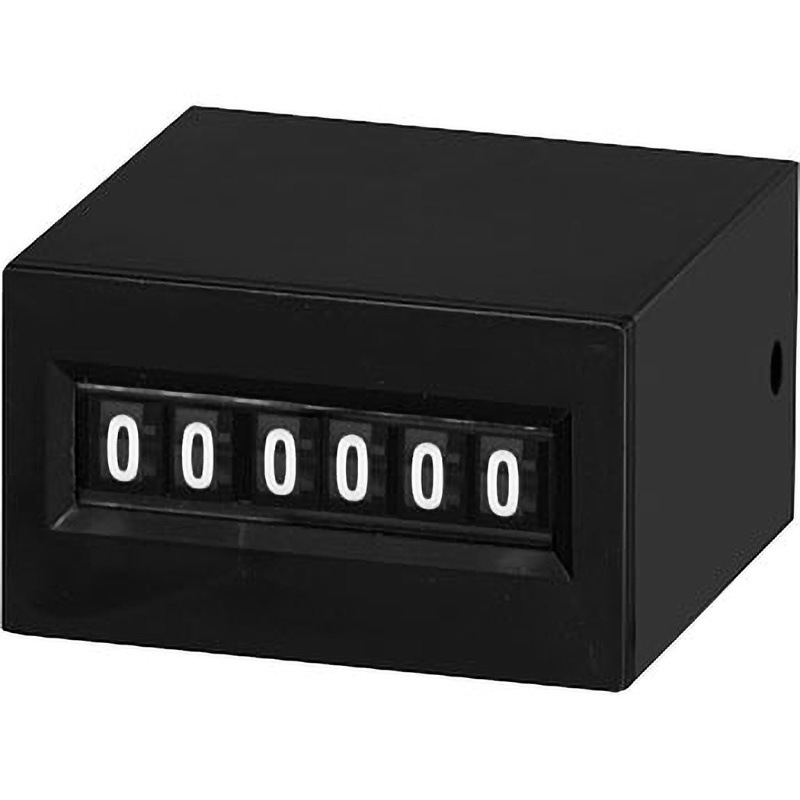 MCU-6S AC200V 電磁トータルカウンタ(10ケ/ロット) 1個 ライン精機 【通販モノタロウ】