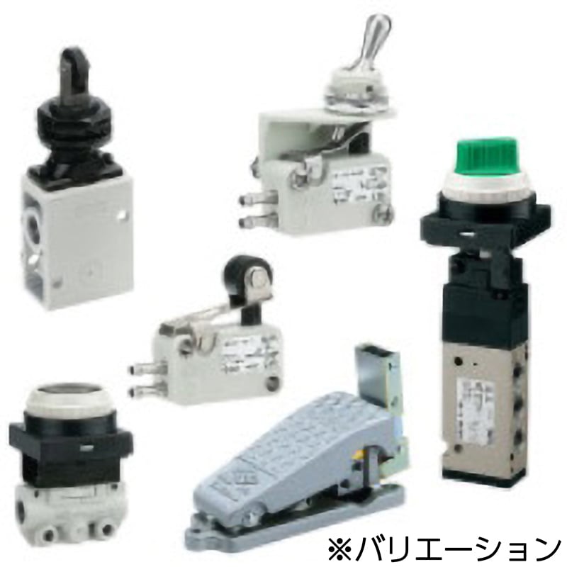 VM130-01-30GA-X207 2・3ポートメカニカルバルブ VMシリーズ 1個 SMC 【通販モノタロウ】