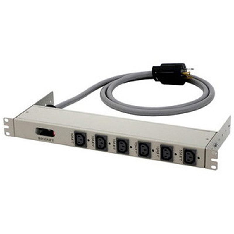 200Vマルチタップ(1Uタイプ) 摂津金属工業 電源部品 【通販モノタロウ】