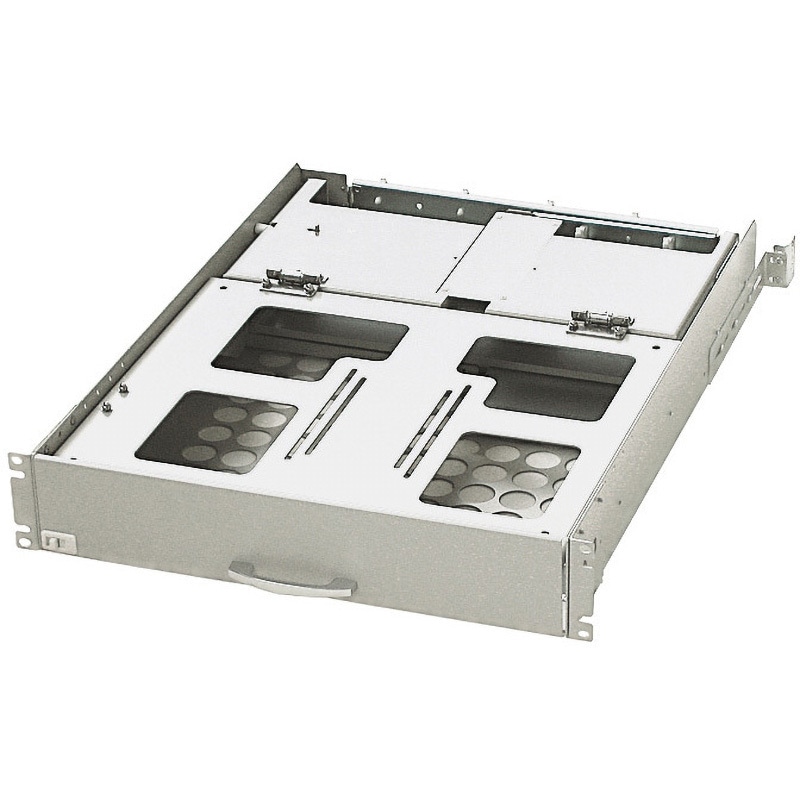 RAMU-0860STWG 液晶モニタースライドユニット 摂津金属工業 規格EIA