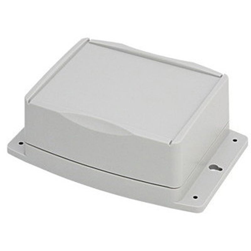 OD56-2.5 プラスチックケース 摂津金属工業 ライトグレイ色 幅129.1mm高さ67.8mm奥行192.6mm