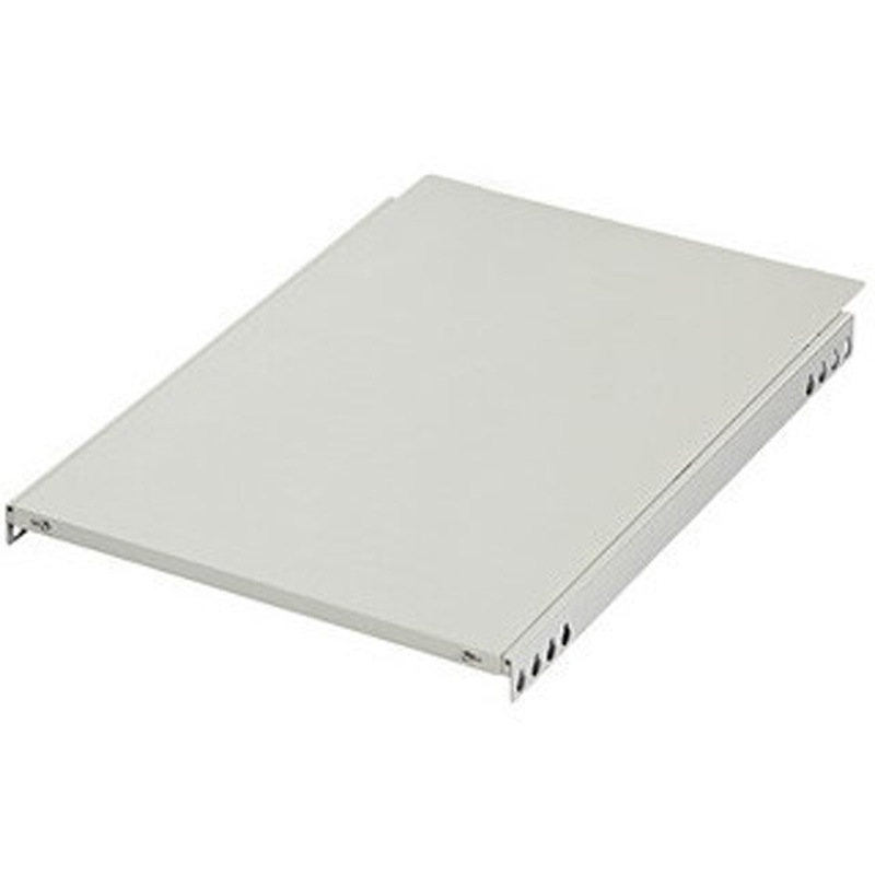 NPO-2069SLHSWG 前面ビス止め棚(サポートアングル付) 摂津金属工業 幅448mm奥行690mm高さ20mm  NPO-2069SLHSWG