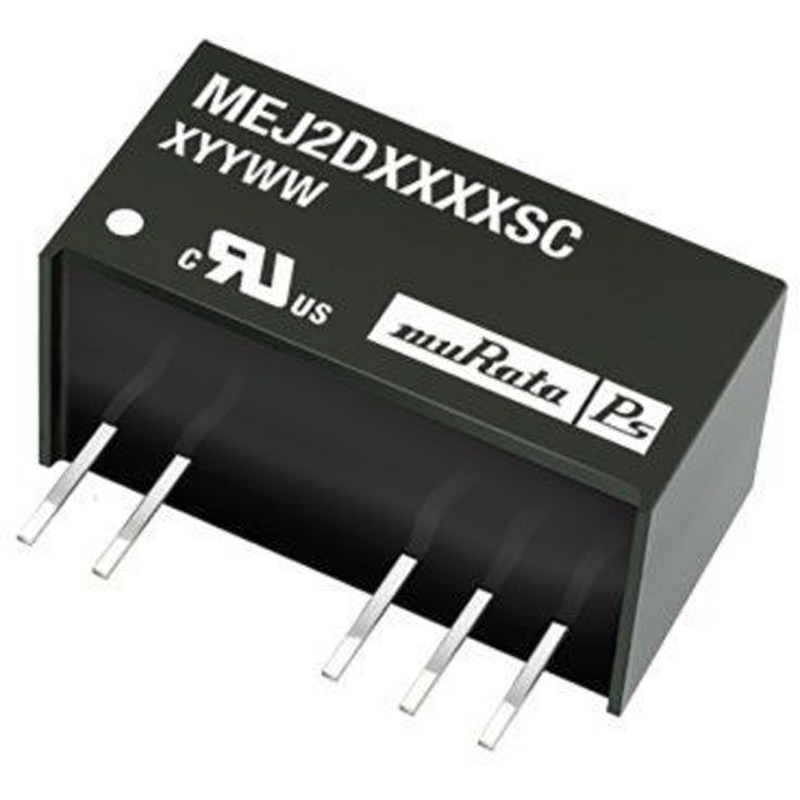 MEJ2D1215SC Murata Power Solutions DC-DCコンバータ Vout：±15V dc 10.8 → 13.2 V dc， 2W， MEJ2D1215SC 1セット(25個) Murata Power Solutions 【通販モノタロウ】
