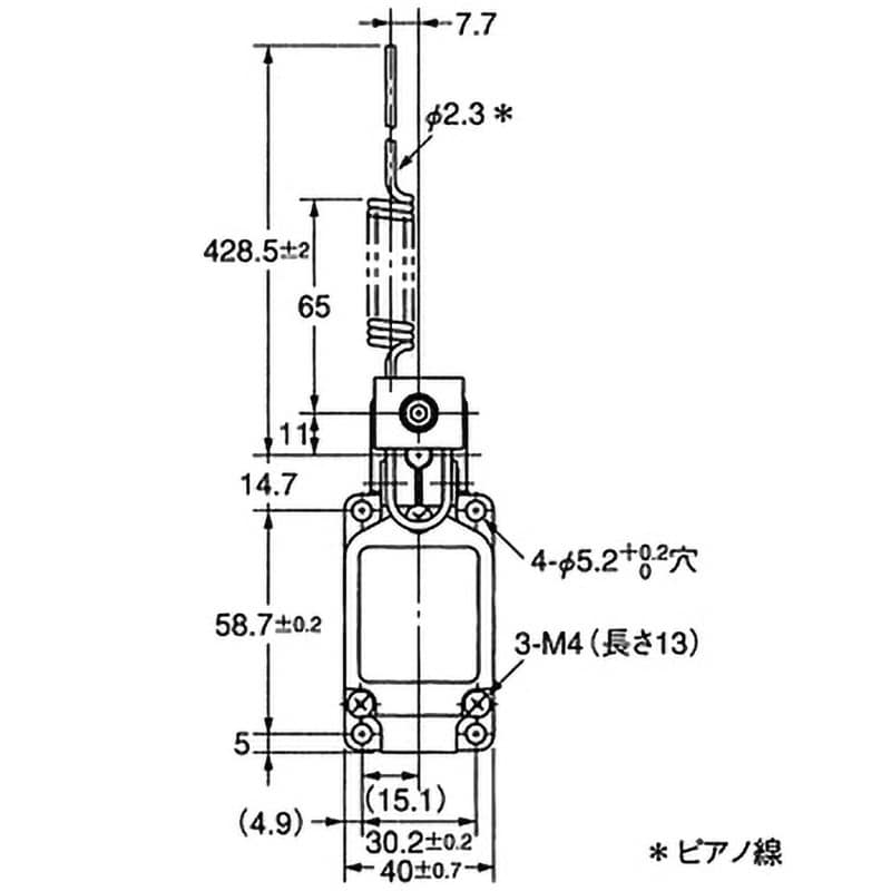 WLHAL5 2回路リミットスイッチ WL 一般形 オムロン(omron) 標準形 - 【通販モノタロウ】