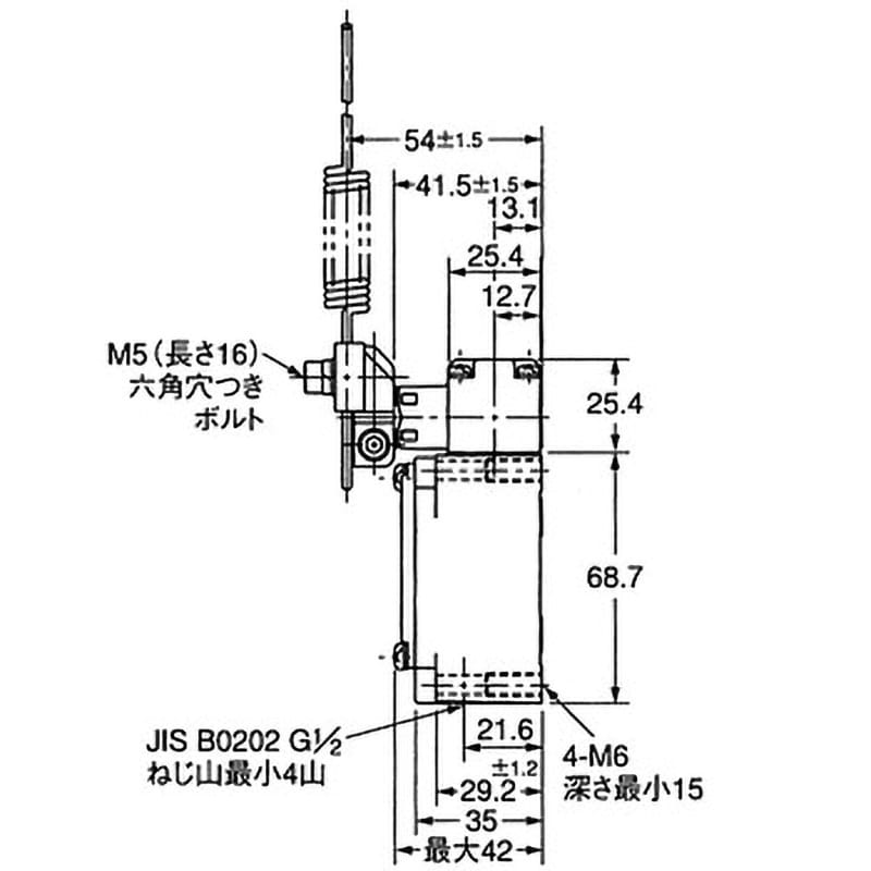 WLHAL5 2回路リミットスイッチ WL 一般形 オムロン(omron) 標準形 - 【通販モノタロウ】