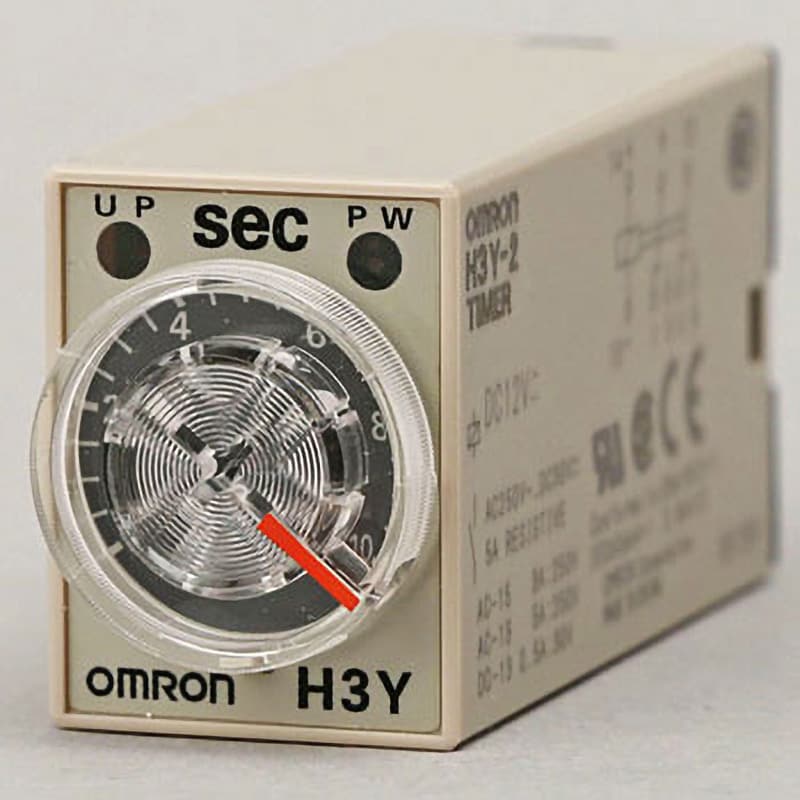 H3Y-2 DC12 10S ソリッドステート・タイマ H3Y 1個 オムロン(omron) 【通販モノタロウ】