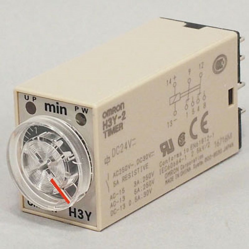 H3Y-2 DC24 3M ソリッドステート・タイマ H3Y omron(オムロン) パワー