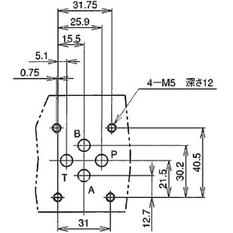 BT-602-50 マニホールドブロック ダイキン工業 連数6 管接続口径
