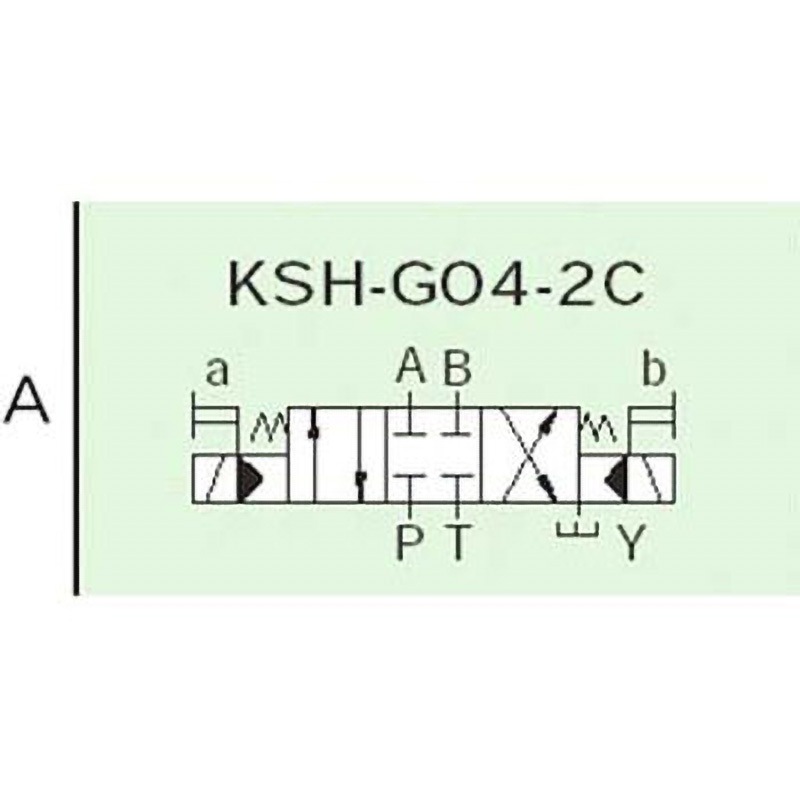 KSH-G04-2BP-20 電磁パイロット切換弁 ダイキン工業 最高使用圧力35MPa