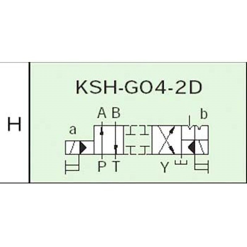 KSH-G04-2CP-20 電磁パイロット切換弁 ダイキン工業 最高使用圧力35MPa