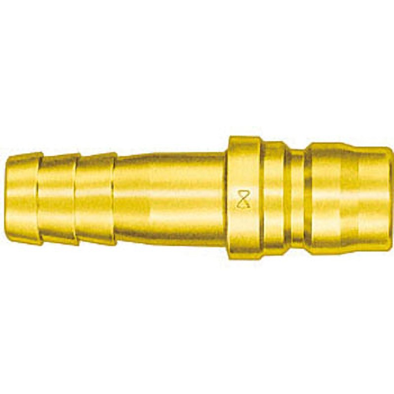 12TPH BRASS TSPカプラ プラグ (ホース取付用) 真鍮製 日東工器 最高使用圧力2.0MPa 質量715g   12TPH BRASS