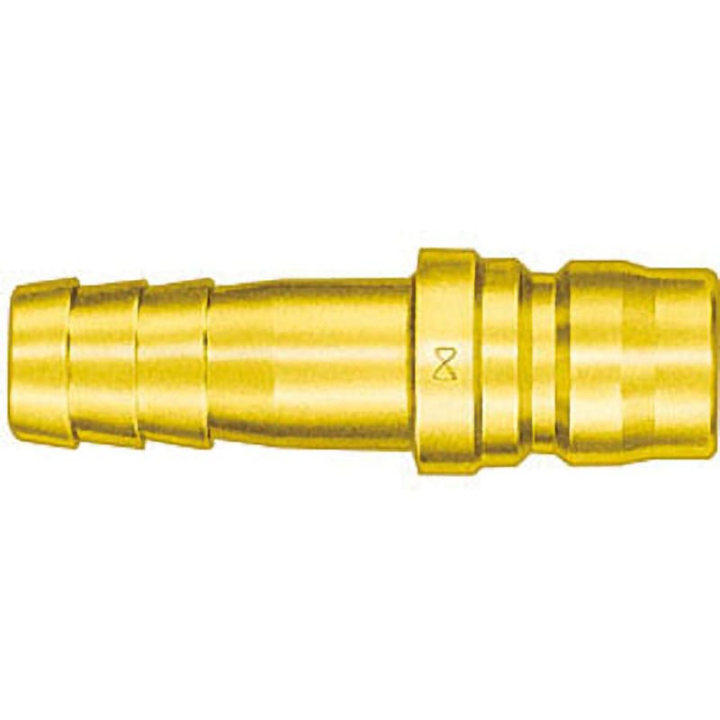 16TPH BRASS TSPカプラ プラグ (ホース取付用) 真鍮製 日東工器 最高使用圧力1.5MPa 質量1430g   16TPH BRASS
