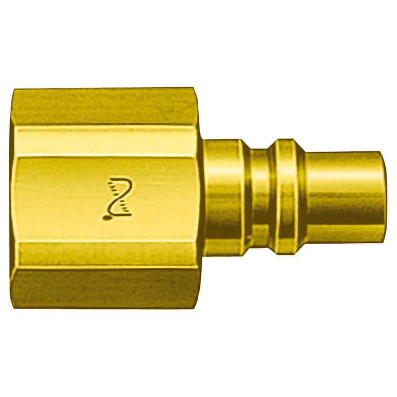 K-03PF BRASS 金型カプラ プラグ (オネジ取付用) 日東工器 めねじ 最高