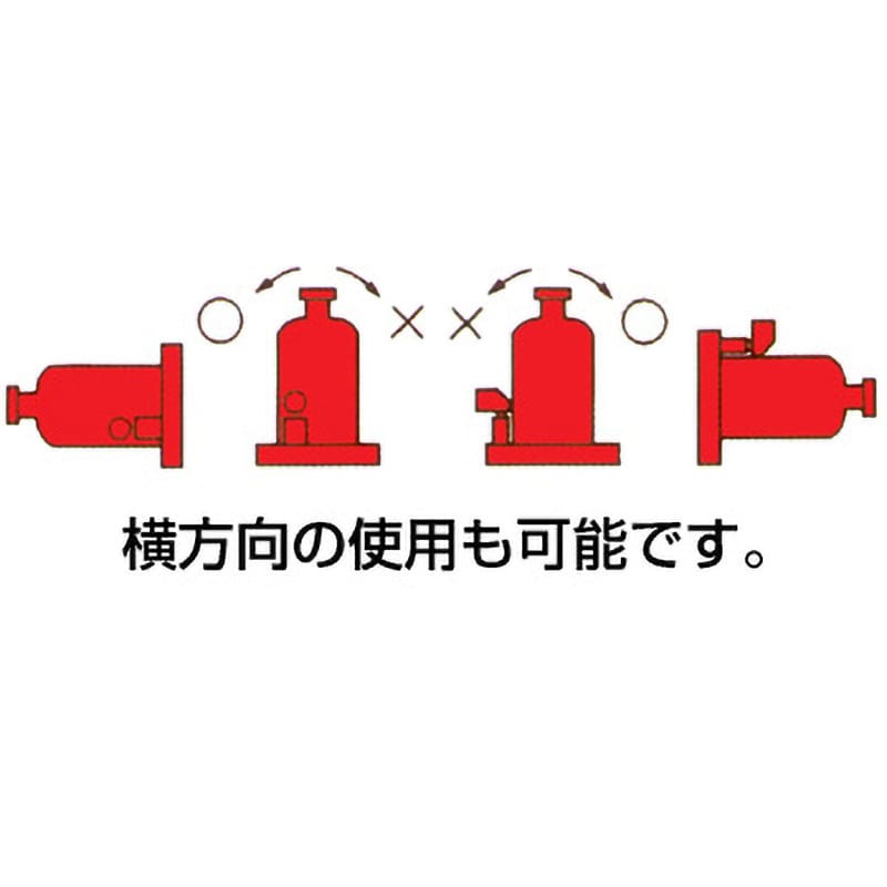 MH-15 標準型油圧ジャッキ 1台 マサダ製作所 【通販モノタロウ】