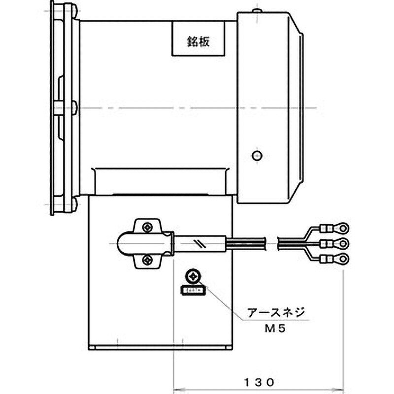 TDH2TL 標準(下部水平) 高圧ターボ型電動送風機 淀川電機製作所 TDH2TL 標準(下部水平) 高圧ターボ型電動送風機 淀川電機製作所
